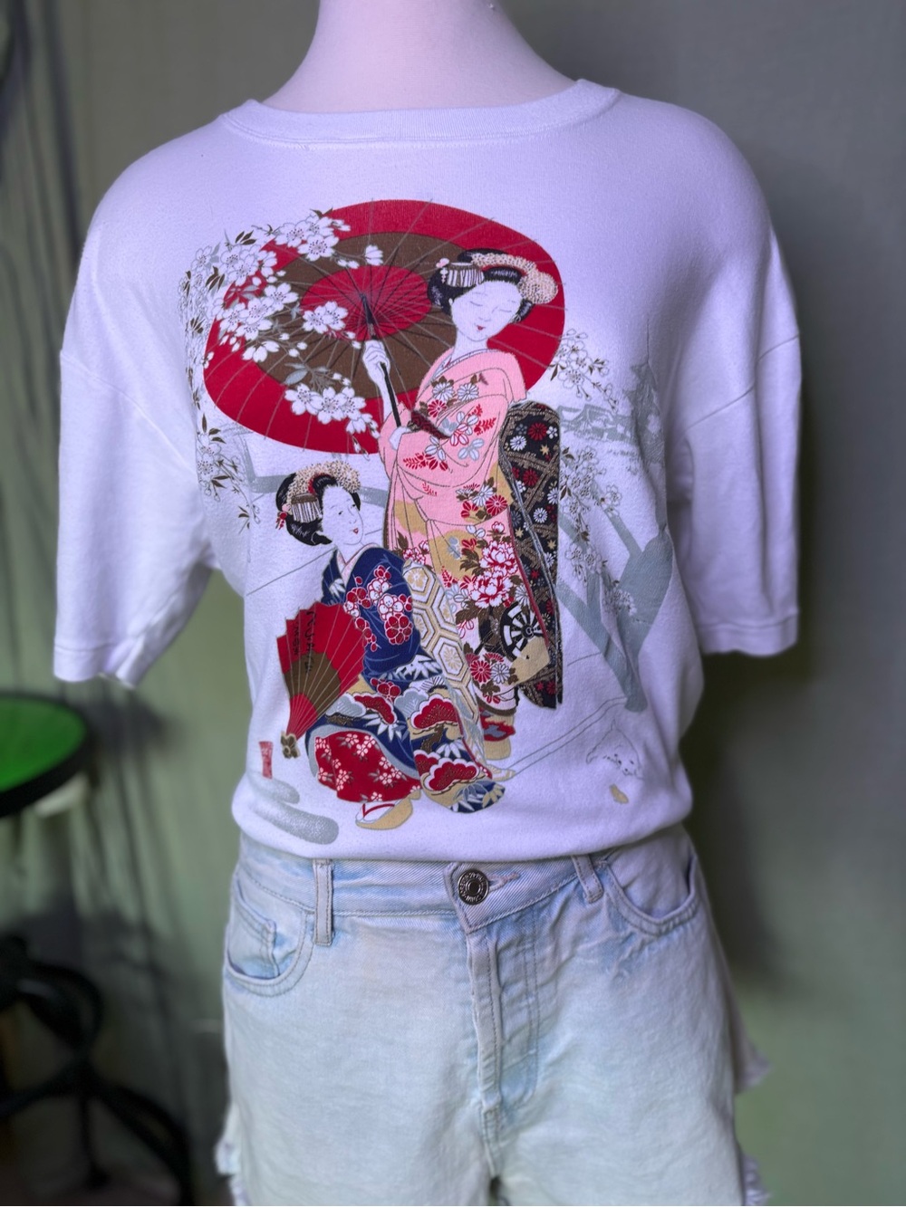 Vintage 1980s Geisha T-shirt